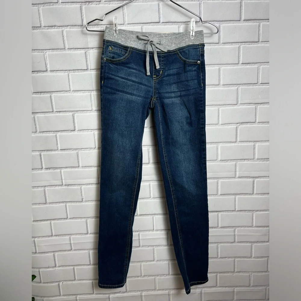 JUSTICE girls chic style fashion  slim super skinny jeans/size 12